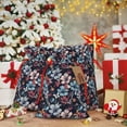 thumbnail image 6 of Disketp Flowers ad Butterflies Gift Bags, Holiday Gift Wrap Christmas Bags for Gifts Christmas Sacks Ideal for Christmas Wrapping & Decorations Party Favors-Small, 6 of 9