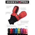 thumbnail image 4 of SnowStoppers Original Kids Winter Mittens (Red, Medium), 4 of 4