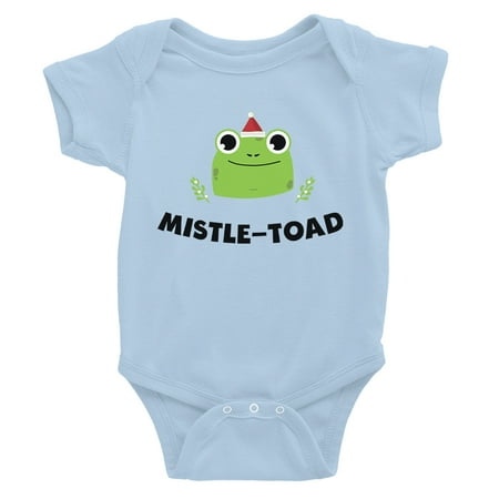 

Mistle Toad Cool SKY BLUE Baby Bodysuit Holiday Gift