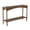 Console Table, variant on GZXS Rustic Wooden Side Table, 2-Tier Square End Table with Twisted Legs and Storage Shelf, 15.5" Accent Table for Living Room, Bedroom or Cottage Decor, Distressed Brown Finish