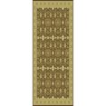 thumbnail image 3 of SAFAVIEH Treasures TRE215-2522 Brown / Caramel Rug, 3 of 3
