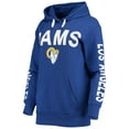 thumbnail image 2 of Women's G-III 4Her by Carl Banks Royal Los Angeles Rams Extra Point Pullover Hoodie, 2 of 3