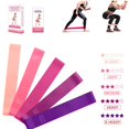 thumbnail image 3 of Gimnasio de entrenamiento deportivo de yoga Sunnimix con banda de resistencia antideslizante para piernas y glúteos 5-10lb 10-15, 3 of 8