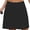 A1-Black, variant on Women's 2-in-1 High Waisted Tennis Skort with Pockets, White Athletic Golf Skirt with Built-in Shorts, Size M