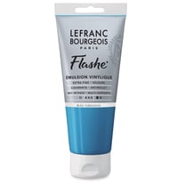 Lefranc & Bourgeois Flashe Vinyl Paint - Turquoise Blue, 80 ml