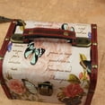 thumbnail image 4 of Jewelry Box Do OLD Design Estuche de almacenamiento de madera Mariposa y rosa perfke Caja de almacenamiento de joyas de madera, 4 of 9