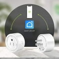 thumbnail image 5 of Smart Plug Compatible with Alexa and Google Home for Voice Control, Mini Smart Outlet WiFi Socket with Timer Function, Romte Control, White FCC ETL Certified, 5 of 7