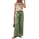 thumbnail image 2 of Conjuntos de Verano de 2 Piezas para Mujer: Top Corto Sin Mangas, Pantalones Anchos y Sueltos, Conjuntos A Juego para Vacaciones. Judías XL, 2 of 9
