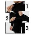thumbnail image 3 of UPGO Zipper Seamless One-Piece Yoga Suit Dance Belly Tightening Fitness Workout Set Stretch Bodysuit Gym Clothes Push Up Sportswear, Brown, M, 3 of 6