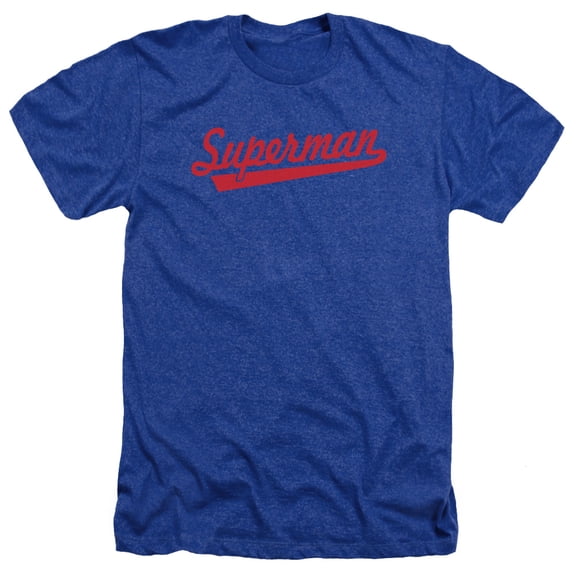Superman - S Tail - Heather Short Sleeve Shirt - Small
