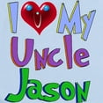 thumbnail image 2 of CafePress - I LOVE MY UNCLE JASON Infant Bodysuit - Baby Light Bodysuit, Size Newborn - 24 Months, 2 of 4