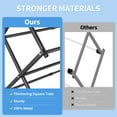 thumbnail image 6 of KK KINGRACK Clothes Drying Rack, Expandable & Collapsible Steel Laundry Drying Racks, Black, 6 of 8
