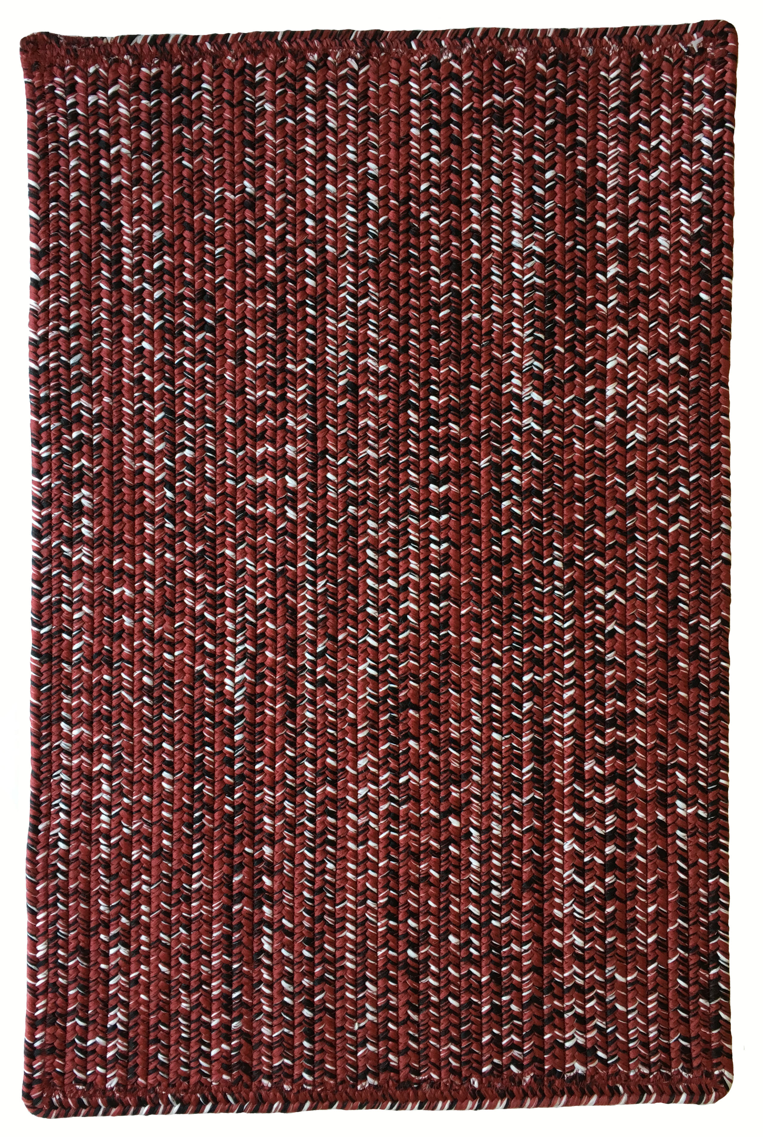 Capel Rugs Team Spirit 0301 Vertical Stripe Rectangle Braided Rug