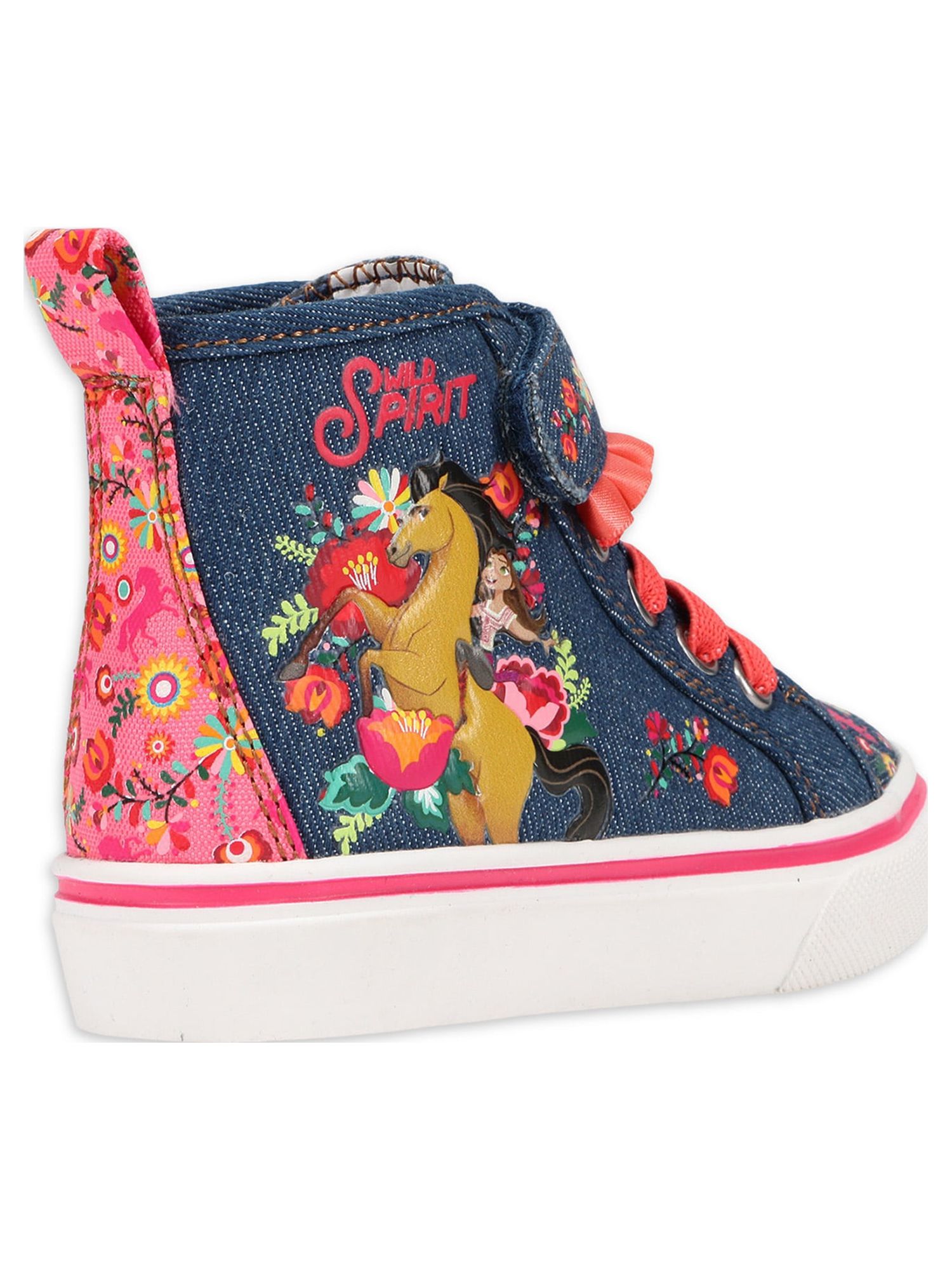 Spirit Toddler Girl Hightop Sneaker, Sizes 7-12