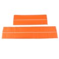 thumbnail image 2 of 4x 3D Anti-kick Auto SUV licencia De Puerta Sill Scuff Plate Car Sticker Orange naranja Zulema Etiqueta engomada del travesaño del travesaño de la puerta del coche, 2 of 8