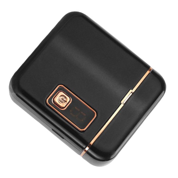 ADDHAT Recortador Eléctrico Negro Con Luz LED Y Carga USB Ideal Para De Familia