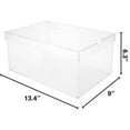 thumbnail image 2 of OnDisplay Luxury Acrylic Shoe Box - Large, 2 of 6