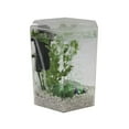 thumbnail image 2 of Tetra Bubbling Hexagon Aquarium Kit with LED Light, 1 Gallon, 2 of 5