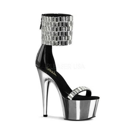 

Women s Pleaser Adore 789RS Ankle-Cuff Platform Sandal