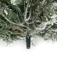 thumbnail image 5 of Home Heritage Overlight 7.5 Foot Flocked Prelit Artificial Christmas Tree, 5 of 11