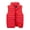 Red, variant on Jackets Vest for Women Winter Fall Unisex Casual Coat Solid Zipper Pocket Loose Sleeveless Coat