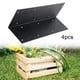 thumbnail image 1 of 4 soportes de esquina elevados para cama de jardín, 11 x 3 x 3 pulgadas, resistentes, resistentes, conectores de metal duraderos para camas elevadas, 1 of 7