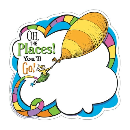- DR SEUSS OH THE PLACES PAPER CUT OUTS
