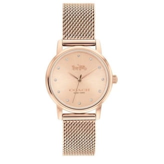 COACH Coral Leather Gold-Tone Women\'s Watch Coach Women main image 3