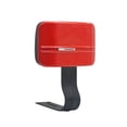 thumbnail image 3 of S SERENABLE Universal Rear Passenger Backrest, Detachable PU Leather Comfortable Wear Red, 3 of 9