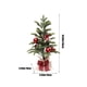 thumbnail image 3 of Adornos navideños, regalos navideños, adornos para el árbol de Navidad, decoración navideña para el hogar, lazo para árbol de Navidad, mini árbol de Navidad de escritorio, artículos para fiestas., 3 of 6