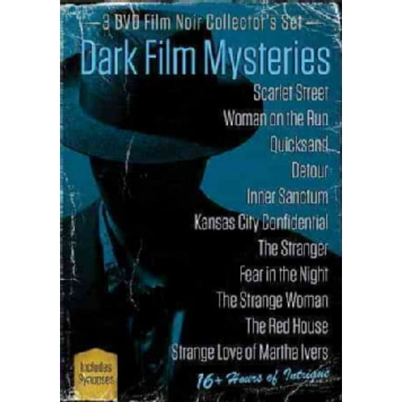 Dark Film Mysteries (3 DVD Film Noir Collector's Set) (DVD), Film Chest, Mystery & Suspense