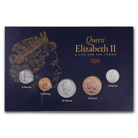 Queen Elizabeth II Life for the Crown 5-Coin Set BU