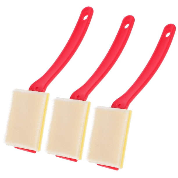 BESTYASH 3Ud Kit De Brochas Para Pintar Bordes Con Gruesas Para Un Acabado Limpio En Proyectos De Hogar
