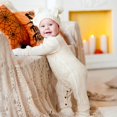 thumbnail image 4 of 17.7*17.7in Halloween Pillow Set Ghost Cushaw Head Series Linen Material Halloween Pillow Cover (Without Pillow Core), 4 of 6