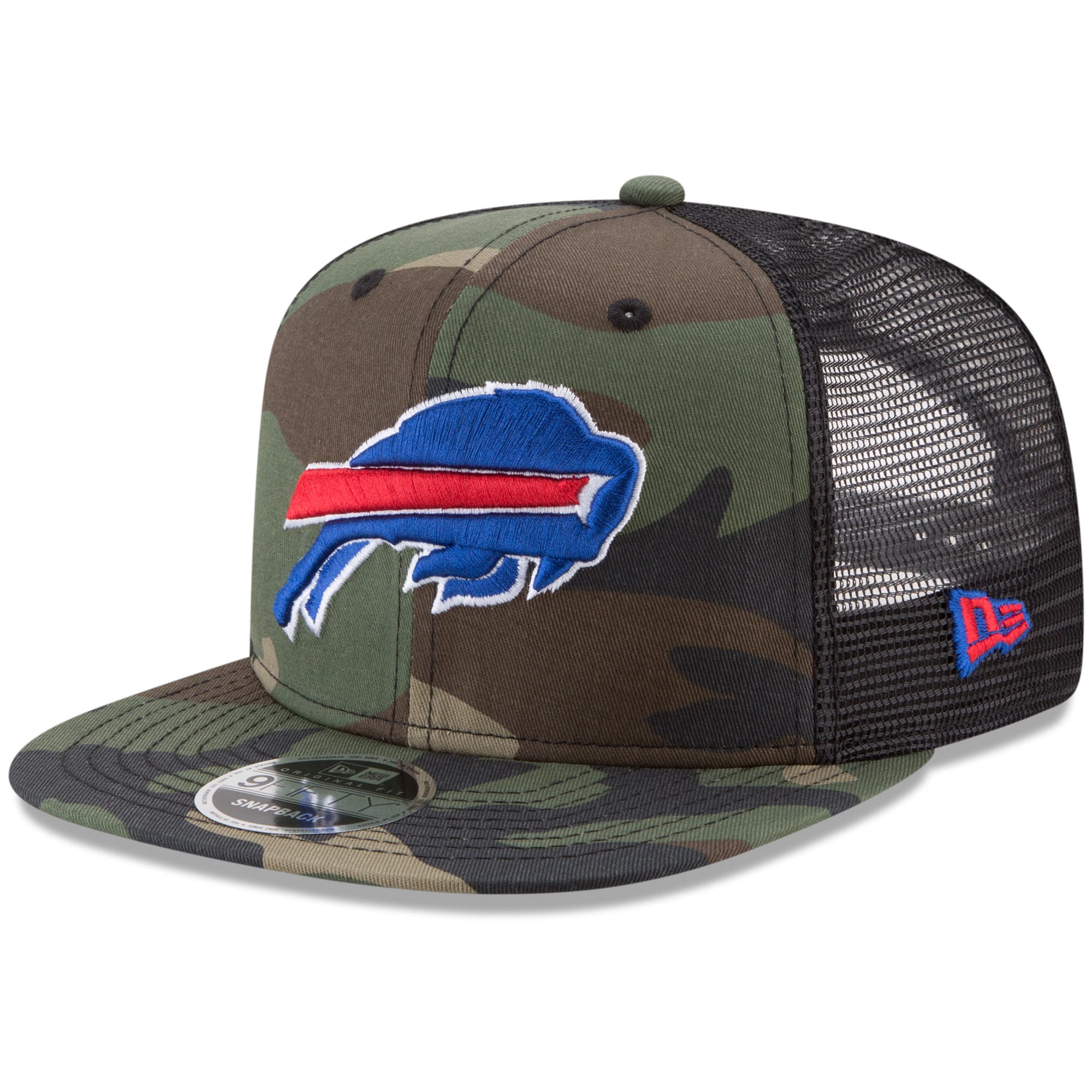 Team Fans, Accessories, New Buffalo Bills Logo Foam Trucker Mesh Snapback  Hat Tricolor 3tone