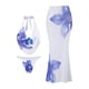 thumbnail image 2 of Trajes de baño para mujer, conjunto de traje de baño estampado de dos piezas a la moda para mujer, trajes de baño para mujer, trajes de baño para mujer, trajes de baño de moda de playa para mujer, 2 of 5