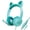 Teal, variant on Kombat Kitty Gaming Headset