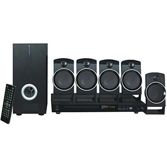 Naxa ND-859 5.1-Channel Home Theater System with DVD Player & Karaoke