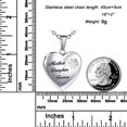 thumbnail image 2 of YOUFENG Floating Living Memory Locket Pendant Necklace Family Tree of Life Birthstone Necklaces, 2 of 7