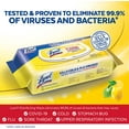 thumbnail image 3 of Lysol Disinfectant Handi-Pack Wipes, Multi-Surface Antibacterial Cleaning Wipes, For Disinfecting and Cleaning, Lemon and Lime Blossom, 320 Count (Pack of 4), 3 of 7