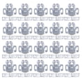 thumbnail image 1 of 20 Pcs Attrape-Porte Pince à Toggle Attrape-Boule de Placard Attrape-Porte Perles de Porte Blanc, 1 of 8