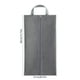thumbnail image 3 of Bolsa organizadora de zapatos para viajes | Tela Oxford duradera, cierre con cremallera, lavable, reutilizable, azul marino o gris, cabe para 1 par, portátil, mantiene los zapatos limpios y secos, 3 of 6