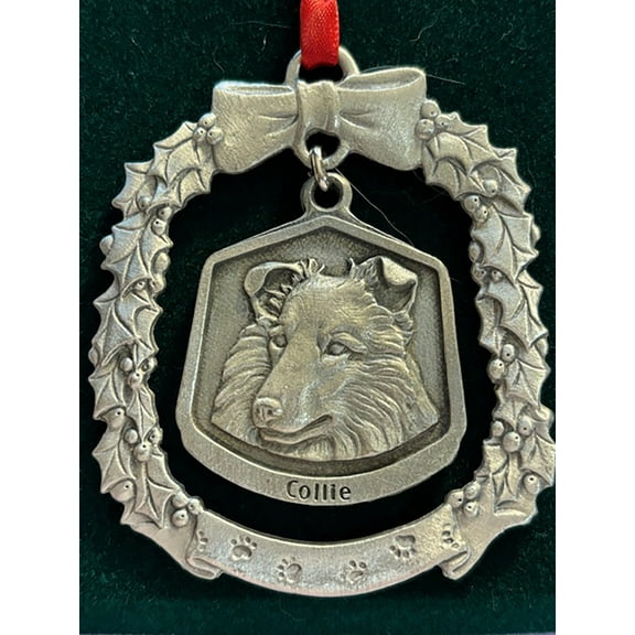 Collie Fine Pewter Dog Breed Ornament