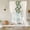 Green, variant on Sage Green Leaves Tie Up Curtains for Windows, Adjustable Balloon Window Shades, Summer Botanical Retro Art Wooden Kitchen Window Treatments Farmhouse Short Curtains with Rod Pocket 42"x45"