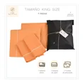 thumbnail image 2 of Juego de Sábanas King Size 2800 Hilos Extra Suave Premium Textura Flores Soft Nature, 2 of 5
