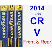 2014 Honda CR-V Wiper Blade Set/Kit (Front & Rear) (3 Blades) - Premium