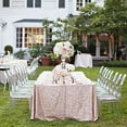 thumbnail image 4 of 2xhome Set of 2 Mid Century Modern Dining Room Side Chairs, Transparent Ghost Accent Armless Lounge Chairs, Clear, 4 of 6