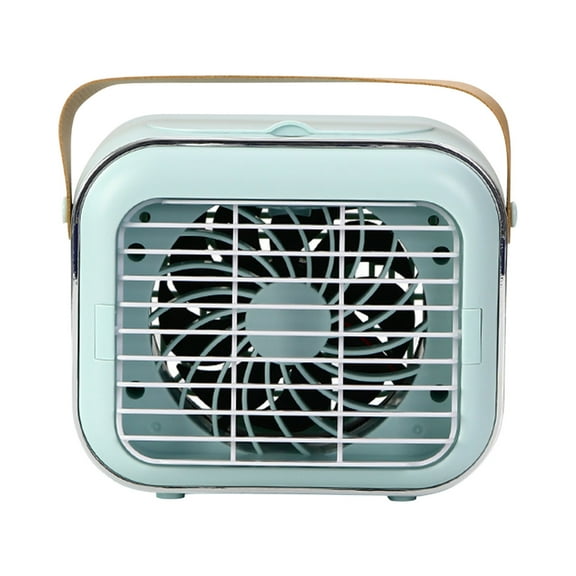 Portable Misting Fan, 3 - Speed Desktop Mini Air Conditioner,Rechargeable Water Cooling Mist Fan with 200L Water Tank,Cooling for Home,Office,Kitchen,Travel & Camping