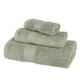 thumbnail image 2 of Superior Oregon Organic Cotton Solid 3-Piece Towel Set, Sage, 2 of 11