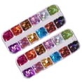thumbnail image 2 of Gold Flakes for Nails Nail Art Glitter Assorted Color Maple Leaf Sequin Decoration for DIY Crafts 2 Boxes, 2 of 8